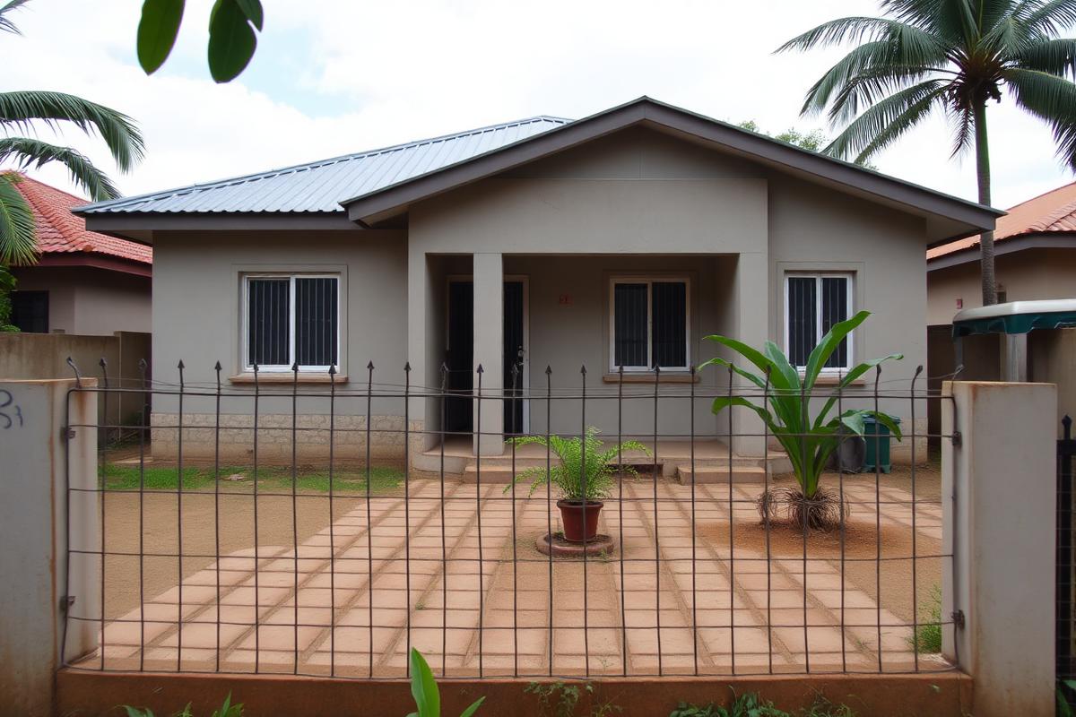 Maison 3 chambres à Bonamoussadi